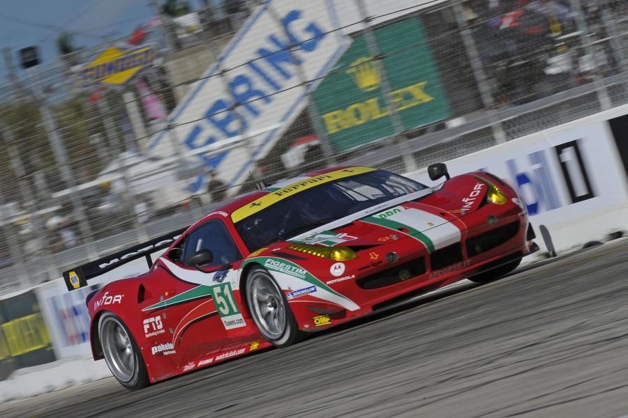  Ferrari 458 Italia GT2 Sebring 12 hours 2012 года  (фото 60 из 99)